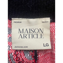 Load image into Gallery viewer, Maison Article Shorts Adult Large Paisley Sweater Luxury Drawstring Black Mens
