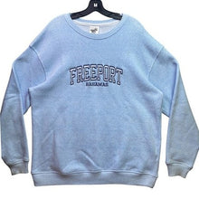 Load image into Gallery viewer, Freeport Bahamas Sweater Mens Extra Large Spell Out Beachy Coastal Streetwear
