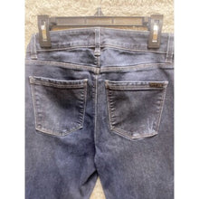 Load image into Gallery viewer, White House Black Market Jeans Womens 2 Distressed Glitter Dark Skinny Ladies
