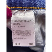 Load image into Gallery viewer, KanCan Jeans Womens 13 Distressed Destroyed Raw Hem Medium Wash Grunge Casual
