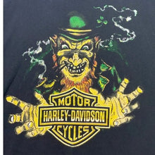Load image into Gallery viewer, Harley Davidson Shirt Mens Extra Large Leprechaun Grunge Motorcycle Streetwear
