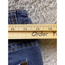 Load image into Gallery viewer, Liverpool Jeans Womens 6 Flared Union Jack Pocket Academia Preppy Lucy Bootcut
