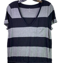 Load image into Gallery viewer, CASLON Dress Womens Large Maxi Office Career Striped Beachy Coastal Travel
