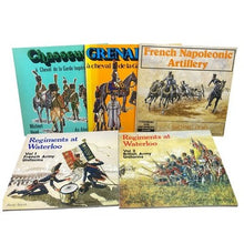 Load image into Gallery viewer, Lot of 5 1978 Napoleonic Military History Books Regiments Waterloo Photos
