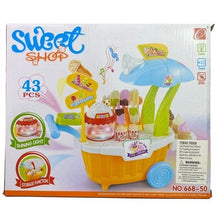 Load image into Gallery viewer, Sweet Shop 43 Piece Playset Ice Cream Lights Sounds Educational Toy Pretend Play
