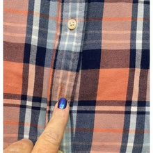 Load image into Gallery viewer, Lauren Ralph Lauren Shirt Womens Medium Plaid Flannel Preppy Academia Career
