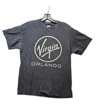 Load image into Gallery viewer, Vintage Virgin Orlando Shirt Womens Medium Black Streetwear Tennessee River Y2K
