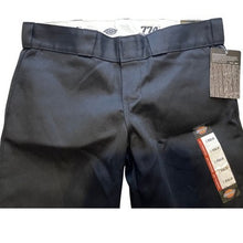 Load image into Gallery viewer, Dickies Pants Womens 2 Workwear Midrise Straight Leg Office Black NWT
