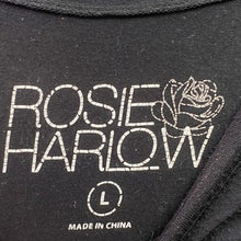 Load image into Gallery viewer, Live Forever Tank Top Womens Large Grunge Rock Punk Spell Out Gothcore
