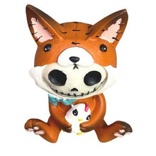 Load image into Gallery viewer, Furrybones Figurine Fox Skeleton Fen Collectible Decor Gothcore NIB
