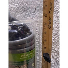 Load image into Gallery viewer, Orbit Coil Hose 25 ft with Multi-Pattern Nozzle Garden Watering
