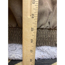 Load image into Gallery viewer, ZERO Restriction Vest Mens Large Golf Outdoors Brown Plaid Snaps Embroidery
