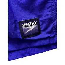 Load image into Gallery viewer, Speedo Shorts Mens Extra Large Swim Trunks Blue Nylon Elastic Drawstring Lined
