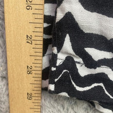 Load image into Gallery viewer, Calvin Klein Pants Womens Medium Zebra Linen Baggy Office Career Lifestyle
