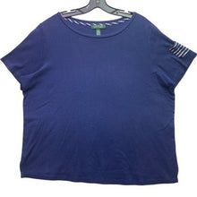 Load image into Gallery viewer, Lauren Ralph Lauren Shirt Womens 2XL Nautical Mature Career Preppy Everyday
