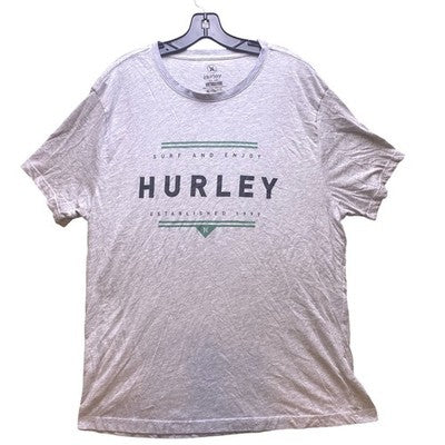 Hurley Shirt Mens Extra Large Gray Surf Surfboard Costal Sell Out Streetwear