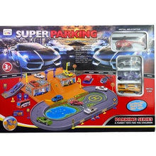 Load image into Gallery viewer, Super Parking Garage Playset Metal Cars Helicopter Educational Toy
