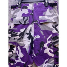Load image into Gallery viewer, Rothco BDU Pants Mens Small 30x30 Purple Camoflauge Utility Gorpcore Tactical
