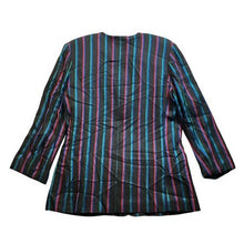 Load image into Gallery viewer, Vintage Justin B Jones Blazer Striped Mature Office Career Beachy Festival
