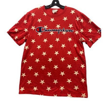 Load image into Gallery viewer, Champion Shirt Mens Large Patriotic AOP Festival Athletic Athleisure Streetwear
