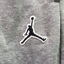 Load image into Gallery viewer, Jordan Sweatpants Boys Medium Gray Activewear Jumpman Logo Comfy Casual Athletic
