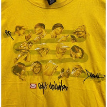 Load image into Gallery viewer, Ecko Unltd Shirt Mens 2XL Yellow Hip Hop No Drama Spell Out Baggy Streetwear
