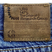 Load image into Gallery viewer, LRG Jeans Mens 42x32 Baggy Y2K Hip Hop Embroidered Everyday Streetwear Skater

