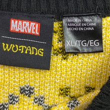 Load image into Gallery viewer, Wakanda Wu Tang Sweater Mens Extra Large AOP Ugly Christmas Marvel Collab
