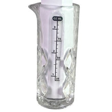 Load image into Gallery viewer, Final Touch Yarai Jigger Glass 3.4oz 100ml Cocktail Mixing Bar Cart
