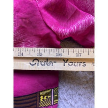 Load image into Gallery viewer, OPPA Blouse Womens Small Patchwork Leopard Cheeta Pink Cut Out Back Sheer NWT
