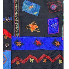 Load image into Gallery viewer, Chicos Design Shirt Womens 1XL Embroidered AOP Jacket Wearable Art Streetwear
