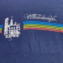 Load image into Gallery viewer, Vintage Williamsburg VA Shirt Womens Extra Large Single Stitch Academia Everyday
