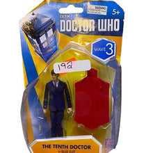 Load image into Gallery viewer, BBC Doctor Who The Tenth Doctor Action Figure in Blue Suit Wave 3 Collectible
