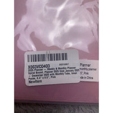 Load image into Gallery viewer, 2025 Planner Weekly Monthly Planner Spiral Bound with Tabs 6.4" x 8.6"
