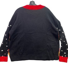 Load image into Gallery viewer, Llama Ugly Christmas Sweater Womens 2XL Embroidered Festival Pull Over Holiday
