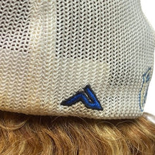 Load image into Gallery viewer, Canes Baseball Hat Adult Small - Medium Cap Trucker Mesh  Spell Out Script
