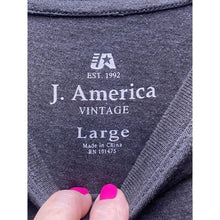 Load image into Gallery viewer, ECU Pirates Shirt Mens Large Spell Out College University Gray NCAA Athleisure
