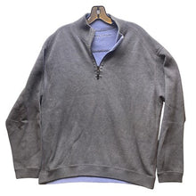 Load image into Gallery viewer, Tommy Bahama Sweater Mens 2XL Quarter Zip Pullover Gray Casual Outdoors
