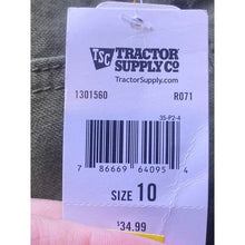 Load image into Gallery viewer, Bit &amp; Bridle Pants Womens 10 Relaxed Outdoors Farm Country Lined Equestrian
