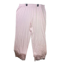 Load image into Gallery viewer, J Jill Pants Womens 2XL Mature Lounge Sleep Pajama Lace Light Pink Comfy
