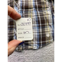 Load image into Gallery viewer, Ariat Shirt Womens Medium Plaid Snap Studded Western Country Festival Streetwear
