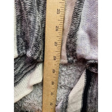 Load image into Gallery viewer, Altar'd State Cardigan Womens Medium Striped Waterfall Pockets Preppy Beachy
