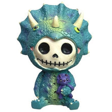 Load image into Gallery viewer, Furrybones Figurine Spike Skeleton Dinosaur Collectible Decor Gothcore NIB
