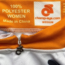 Load image into Gallery viewer, Champion System Jersey Womens Medium Bicycle Spell Out Athletic Bike Racing
