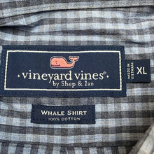 Load image into Gallery viewer, Vineyard Vines Shirt Mens Extra Large Gingham Preppy Academia Career Office
