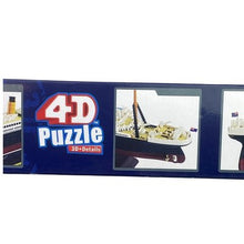 Load image into Gallery viewer, RMS Titanic 3D Puzzle Liner 1:1200 Scale Model Kit 41 Parts 4D Master NIB
