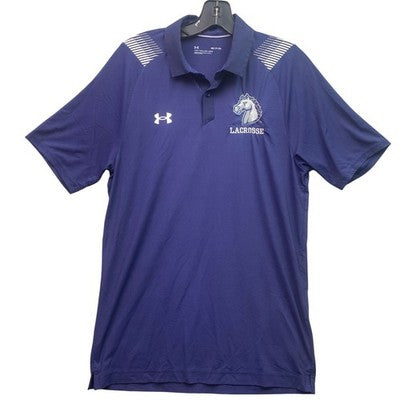 Lacrosse Polo Shirt Mens Small Iso-Chil Embroidered Performance Athleisure