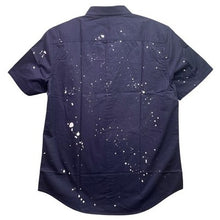 Load image into Gallery viewer, Sean John Shirt Mens Medium Embroidered Preppy Academia Splatter AOP Hip Hop

