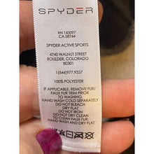 Load image into Gallery viewer, Spyder Sweater Mens 2XL Pullover 1/4 Zip Waffle Knit Fleece Outdoors Athletic
