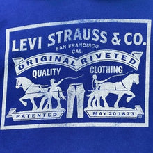 Load image into Gallery viewer, Levis Hoodie Mens Small Logo Grunge Pull Over Streetwear Preppy Sleeve Hits
